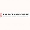 F M Page & Sons