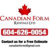 White Rock Form Rentals