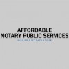 Affordable Mobile Notary Public Service