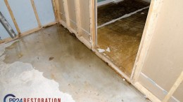 Flooded Basement Restoration