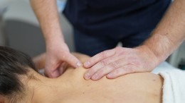 Osteopathic treatment for neck pain